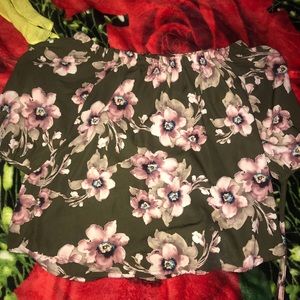 Off the shoulder shirt